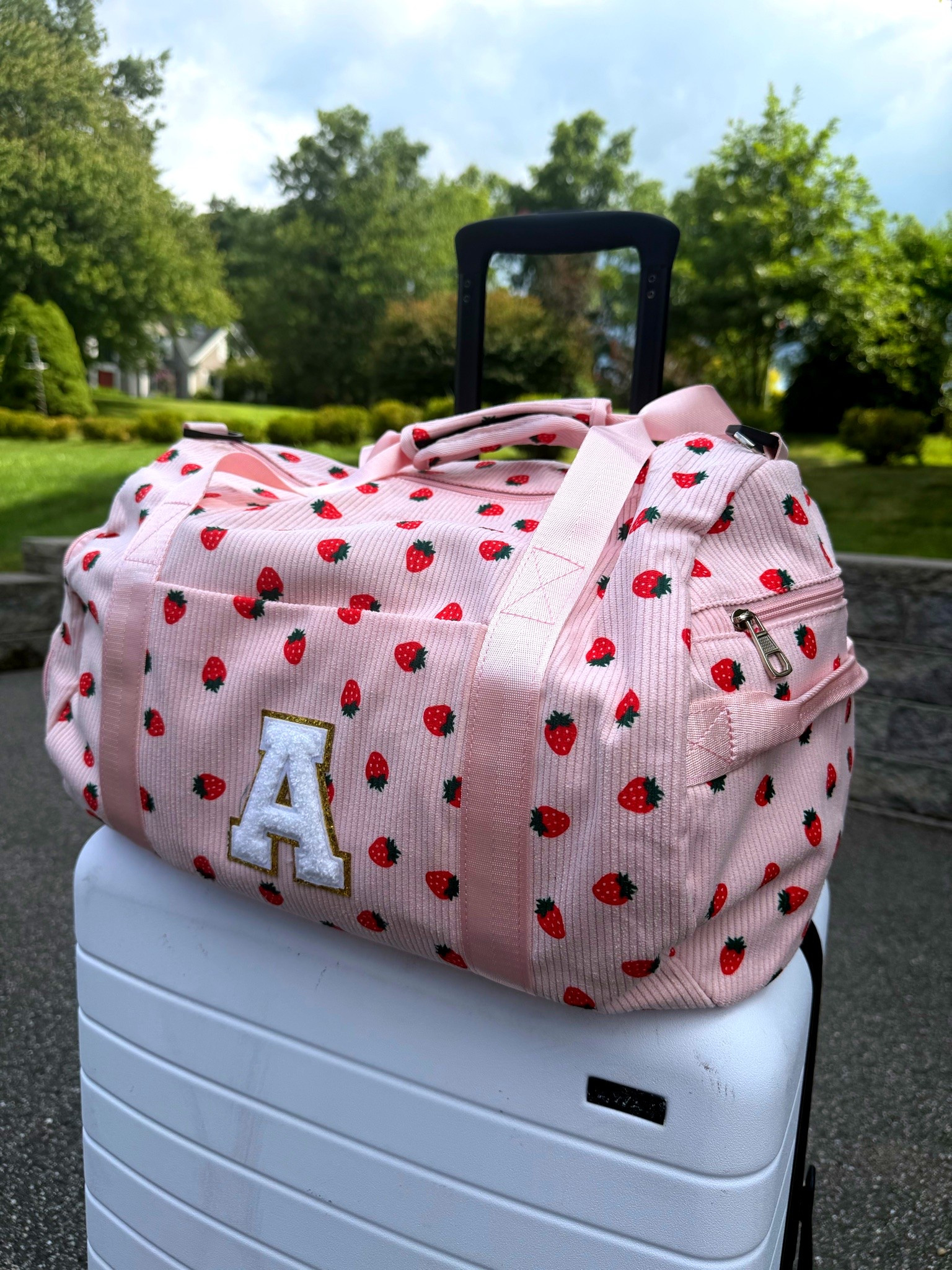The perfect TSA approved personal item or carry on bag for traveling with kids ✈️

We fit our toddlers shoes, plane toys, snacks, a change of clothes, diapers & toiletries in here 🙌 it saved so much space in their suitcase!

This can also double as a weekender or dance bag!

#LTKmomlife #LTKTravel #LTKKids