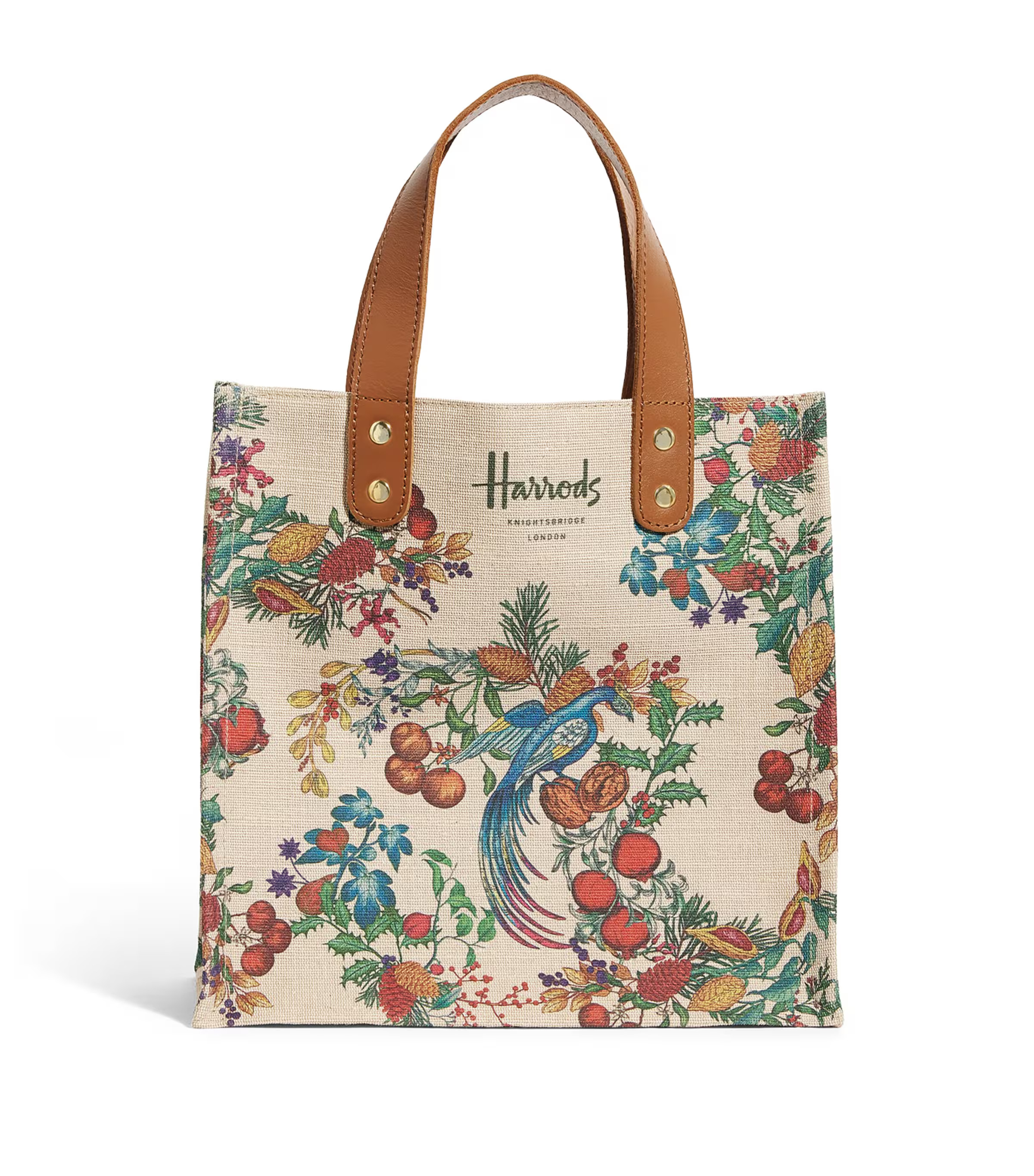 Neutral Small The Great Feast Jacquard Shopper Bag | Harrods