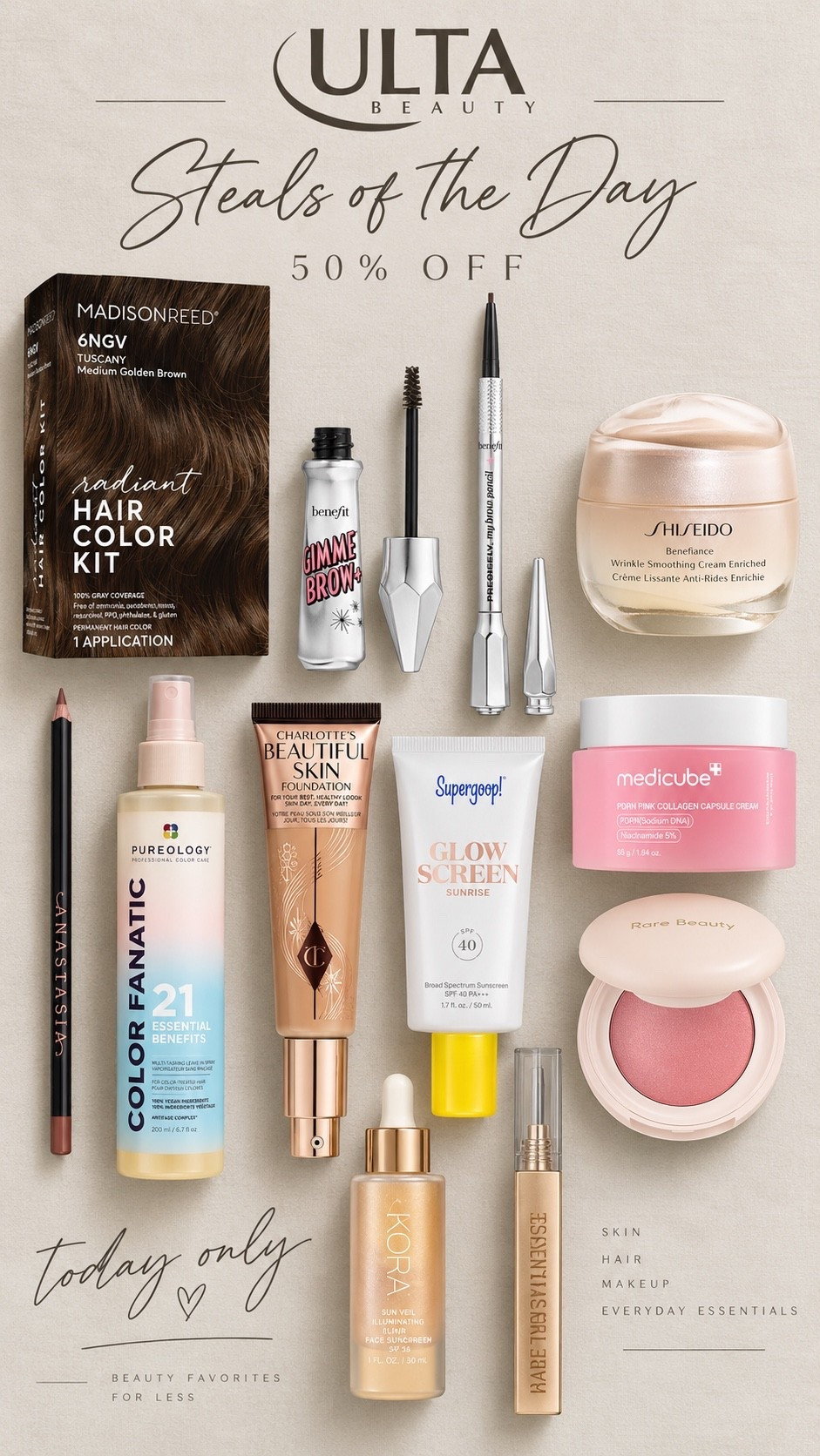 Today’s beauty steals at Ulta are BEYOND. I use several of these and will be stocking up!

#LTKSaleAlert #LTKBeauty #LTKmorningroutine