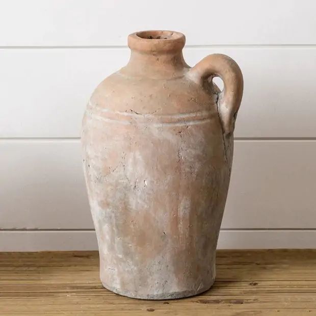 Rustic Tuscan Pot Vase | Antique Farm House