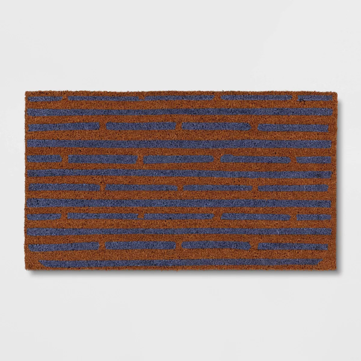 1'4"x2'4" Blocks Rectangular Outdoor Door Mat Blue - Room Essentials™ | Target