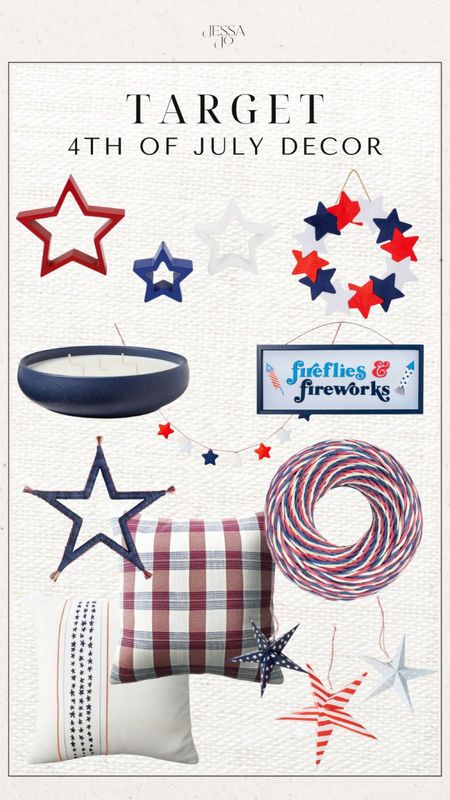 Target 4th of july decor 4th of july decorations 4th of july home decor 

#LTKhome #LTKunder100 #LTKunder50