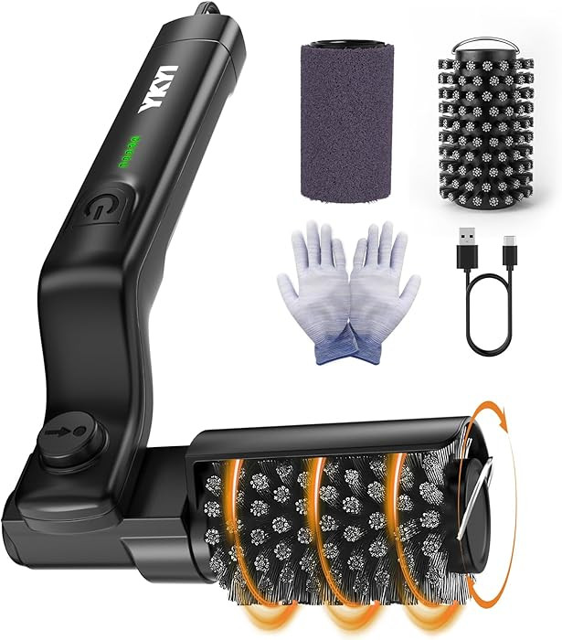 YKYI Electric Grill Brush - Cordless Rechargeable BBQ Cleaner with 180\u00b0 Adjustable Head, 260... | Amazon (US)