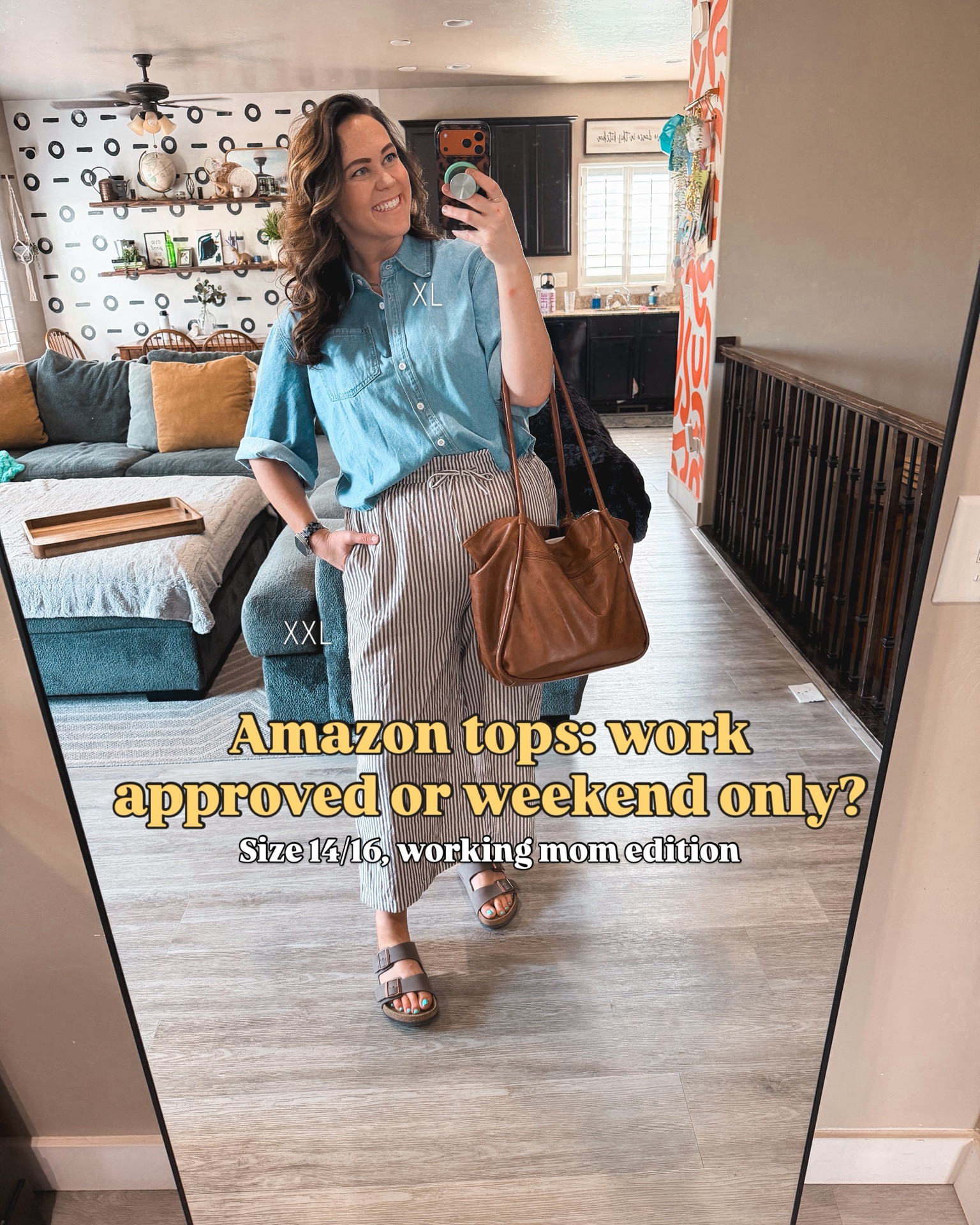 Not all 13 of these survived my work dress code 😅 Some are “I have my life together,” some are strictly weekend-only.

Size 14/16 | L/XL | 5’9” | 38DD

amazon tops, work outfits, size 14/16, midsize fashion, workwear, weekend outfits

#LTKWorkwear #LTKTall #LTKMidsize