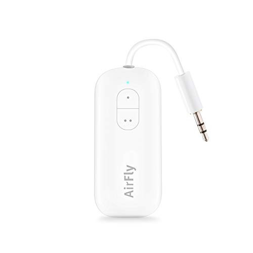 Twelve South AirFly Duo Bluetooth 5.0 Transmitter for TV/Airplane to 2 Wireless Headphones – Wireless Adapter for AirPods, Airplane, Car, Gym, Home, Use with Any 3.5 mm Audio Jack | Amazon (US)