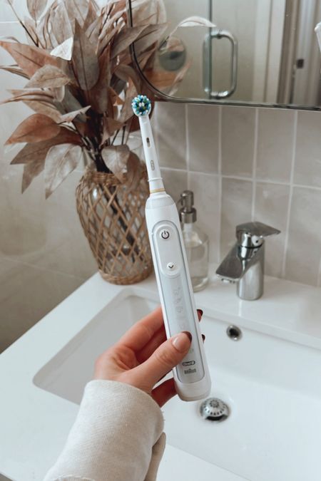 The best electric toothbrush in the game! My husband and I both love this toothbrush. It would make an excellent holiday gift, it’s aesthetically pleasing so I don’t hate it on my kitchen counter tops, and it keeps my teeth feeling dentist clean! 

#LTKHoliday #LTKhome