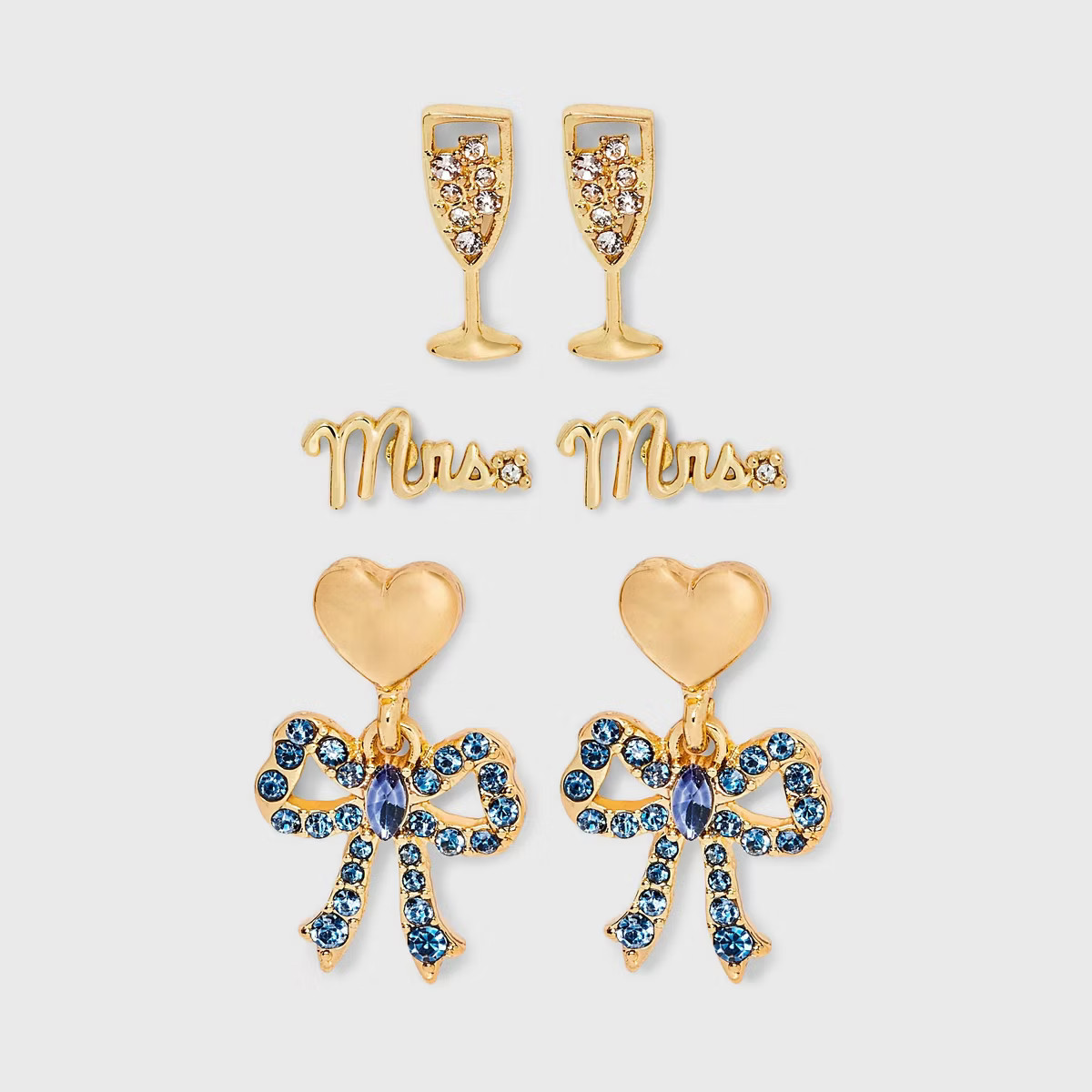 SUGARFIX by BaubleBar Future Mrs Stud Earrings - Gold | Target