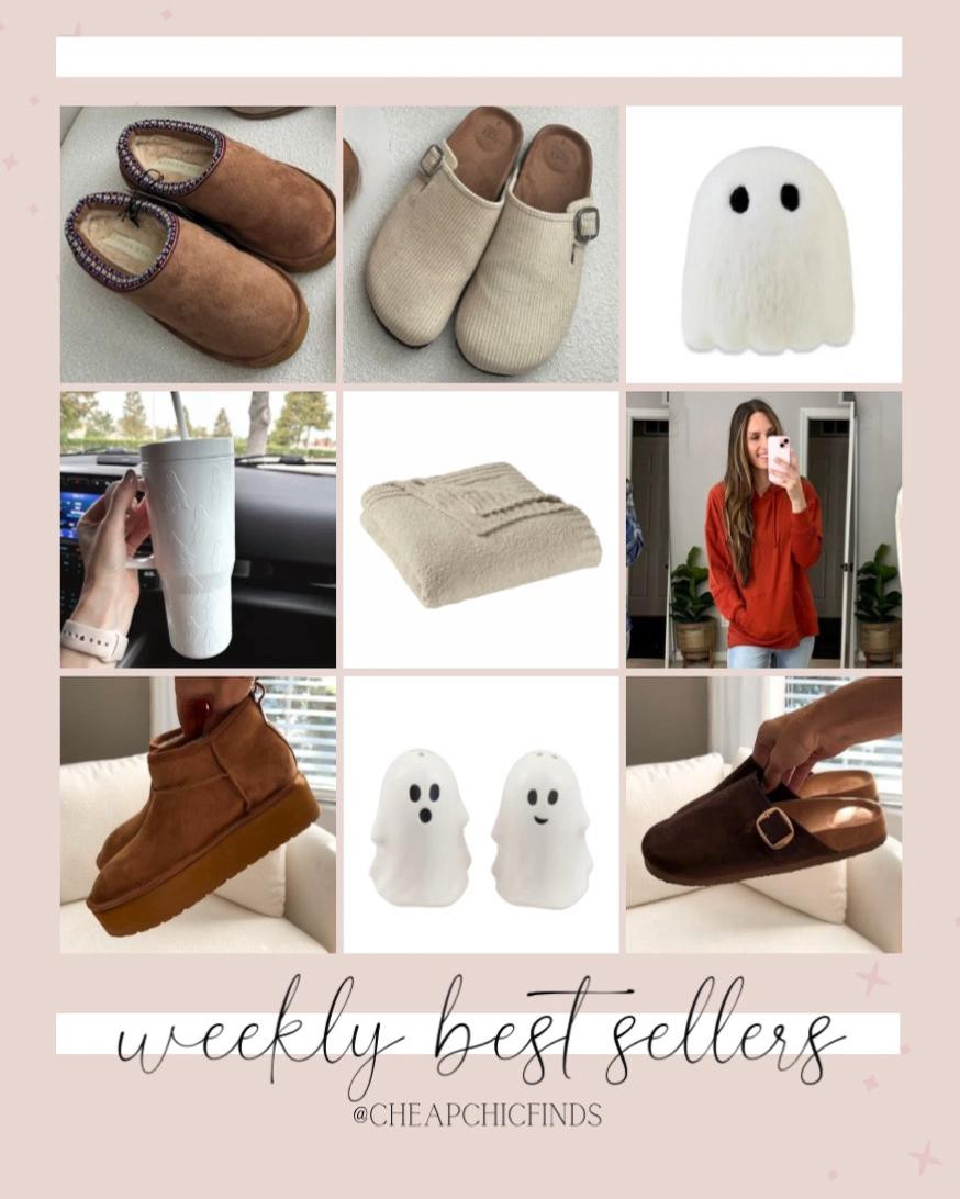 Last weeks best sellers!!
Walmart ghost. Walmart clogs. Walmart booties. Walmart cozy queen blanket, walmart ghost tumbler. Walmart Halloween. Walmart fall fashion @walmart


#LTKVideo #LTKSeasonal #LTKFindsUnder50