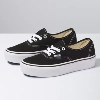 Vans Authentic Platform 2.0 (Black) | Vans (US)