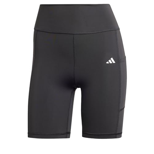 Adidas Women's Optime Stash 7Inch Leggings, Black, X-Small Inseam | Amazon (US)