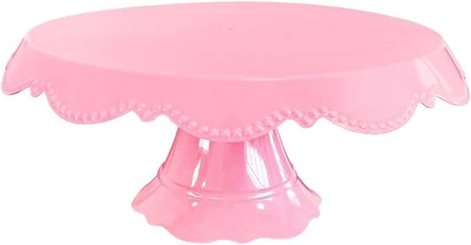 Lace Cake Stand Cupcake Stand Candy Stand (Small, Baby Pink) | Amazon (US)