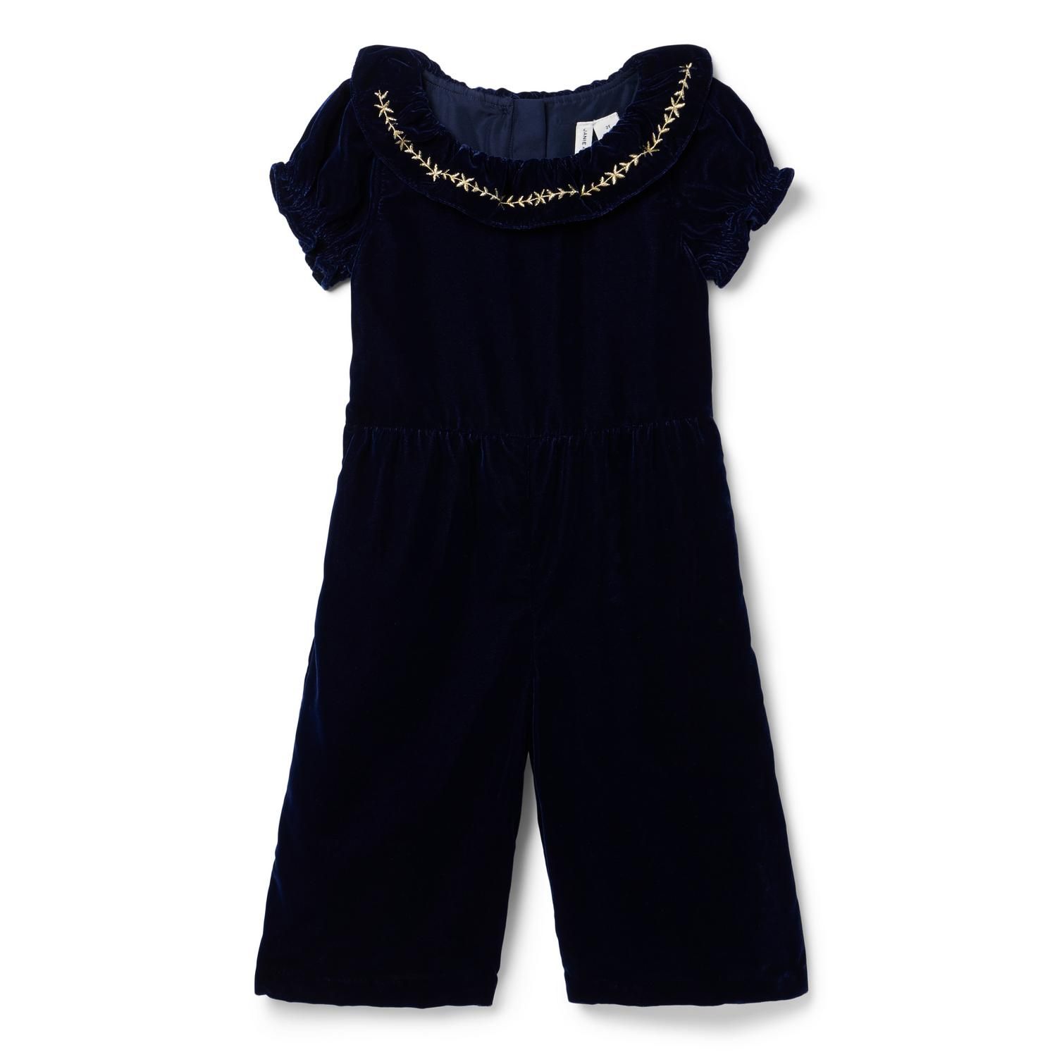 The Velvet Party Jumpsuit | Janie and Jack