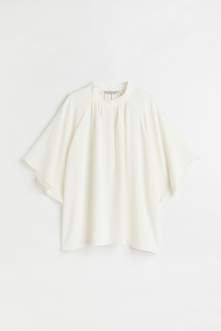 H & M - Chiffon blouse - White | H&M (US)