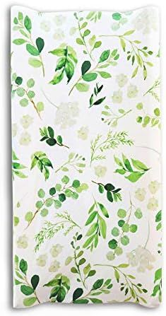 Baby Floral Diaper Changing Pad Cover Cradle Mattress Sheets, Infant Stretchy Fabric Changing Tab... | Amazon (US)