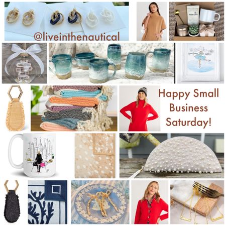 Happy Small Business Saturday! Sharing some of my favorite small businesses that would also make fabulous gifts this season!

#LTKHoliday #LTKCyberWeek #LTKGiftGuide