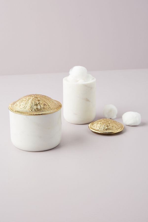 Huntington Marble Canister | Anthropologie (US)
