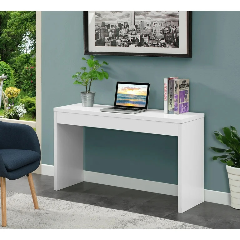 Convenience Concepts Northfield Hall Console Table/Desk, White | Walmart (US)