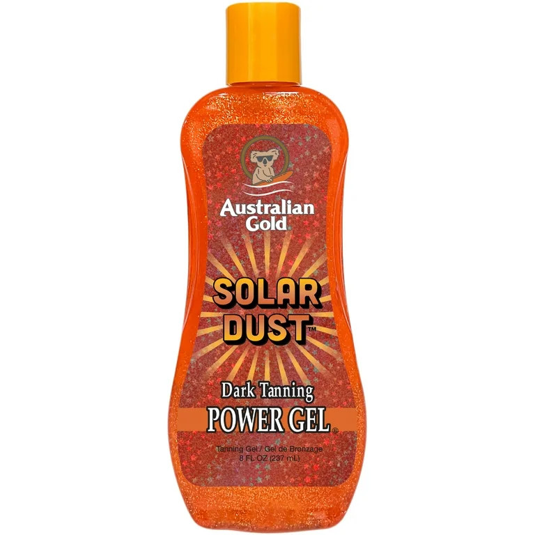 Australian Gold Solar Dust 8 fl. oz Tanning Gel with Vitamins and Golden Shimmer | Walmart (US)