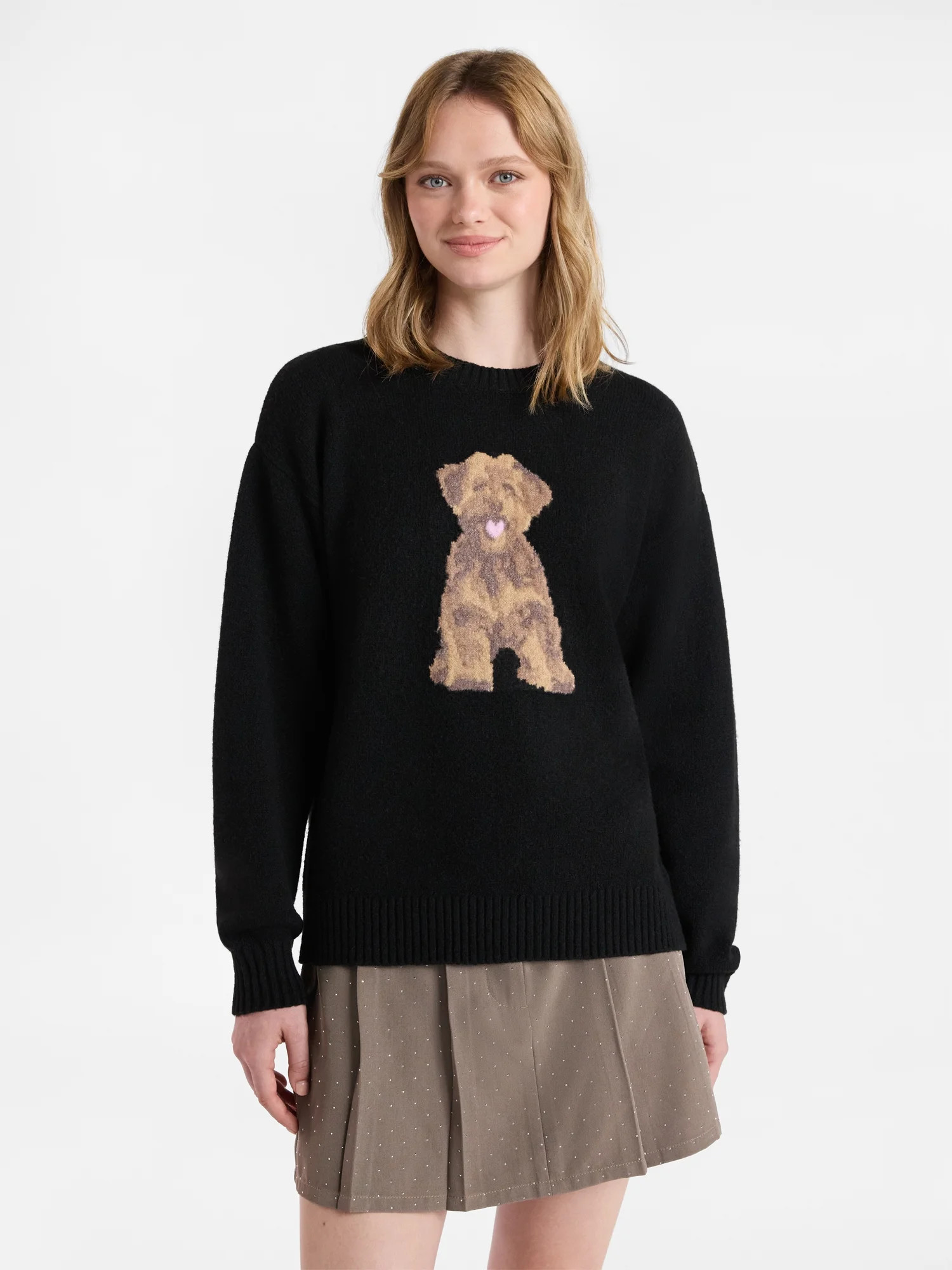 No Boundaries Fashion Icon Sweater, Midweight, Women's | Walmart (US)