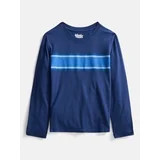 Wonder Nation Boys Chest Striped Tee with Long Sleeves, Sizes 4-18 | Walmart (US)
