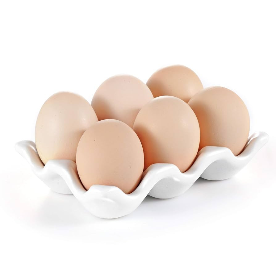 Cup Egg Tray Holder (White) | Amazon (US)