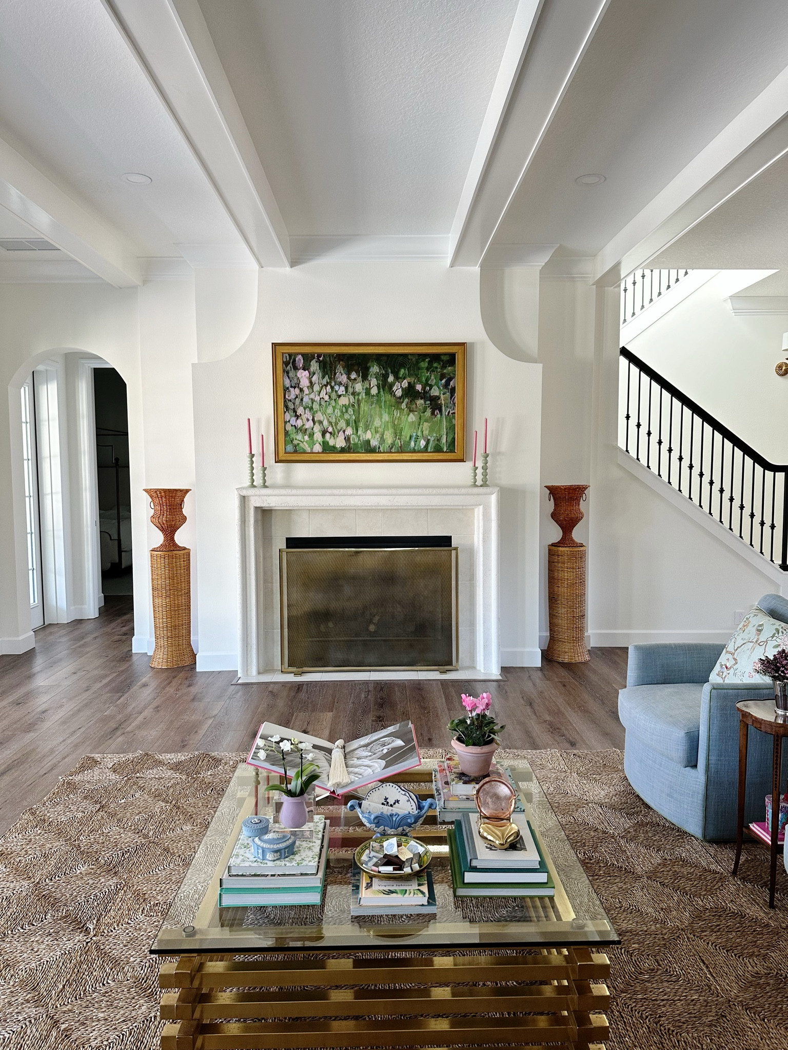 Current living room situation. Waiting on chairs to arrive but getting there! 

#LTKstyletip #LTKhome #LTKsalealert