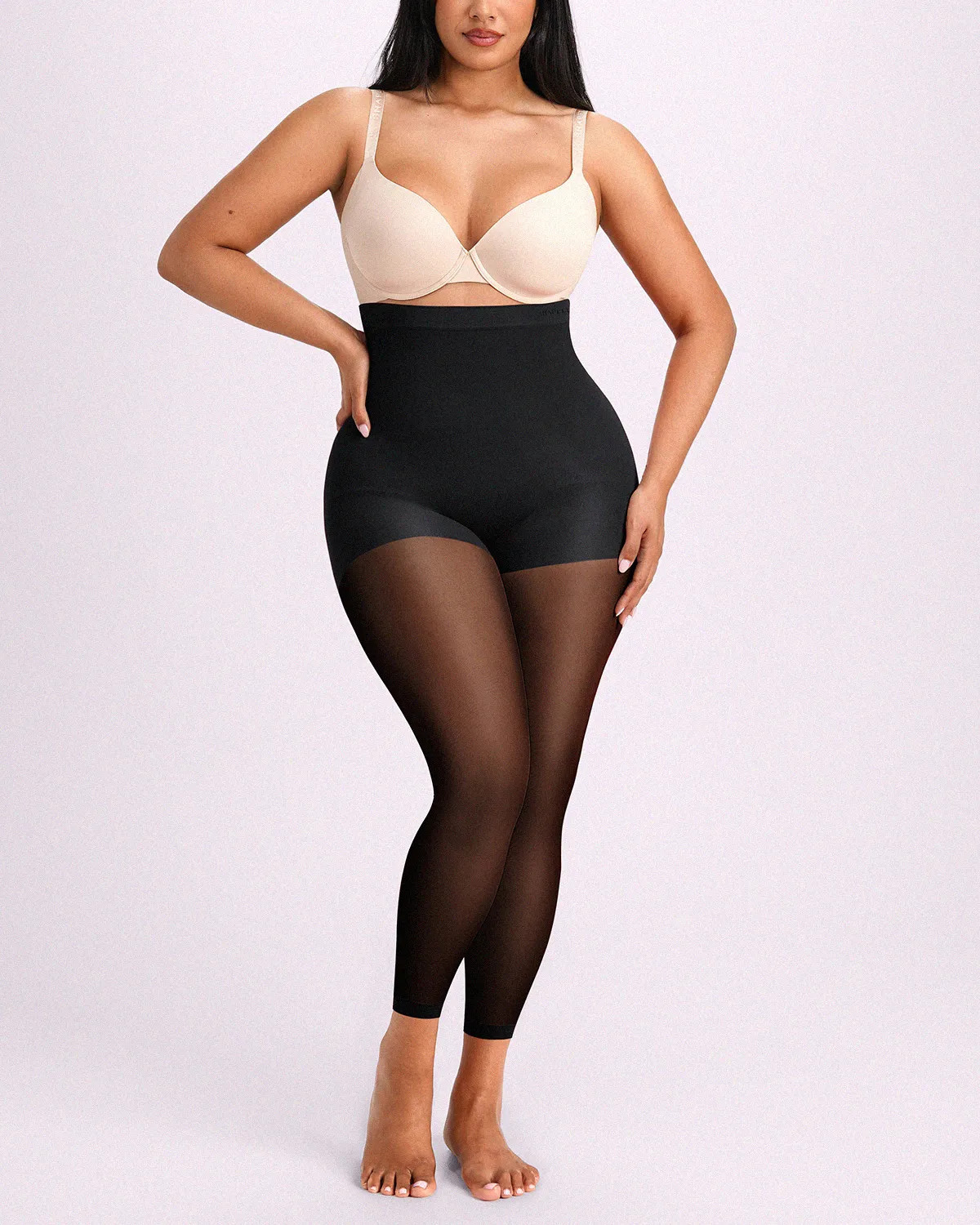 MistWeave™ High-Waisted Sheer Shaping Tights | Shapellx Affiliate Program