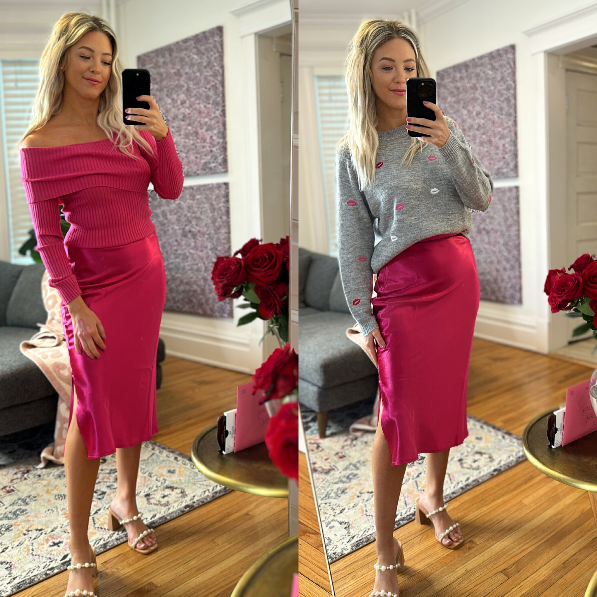 Show some L🩷VE for these super cute Vday looks! 

Top: small
Skirt: small
Heels: 7

#vdayhaul #valentinesoutfit #galentines

#LTKfindsunder50 #LTKparties #LTKSeasonal