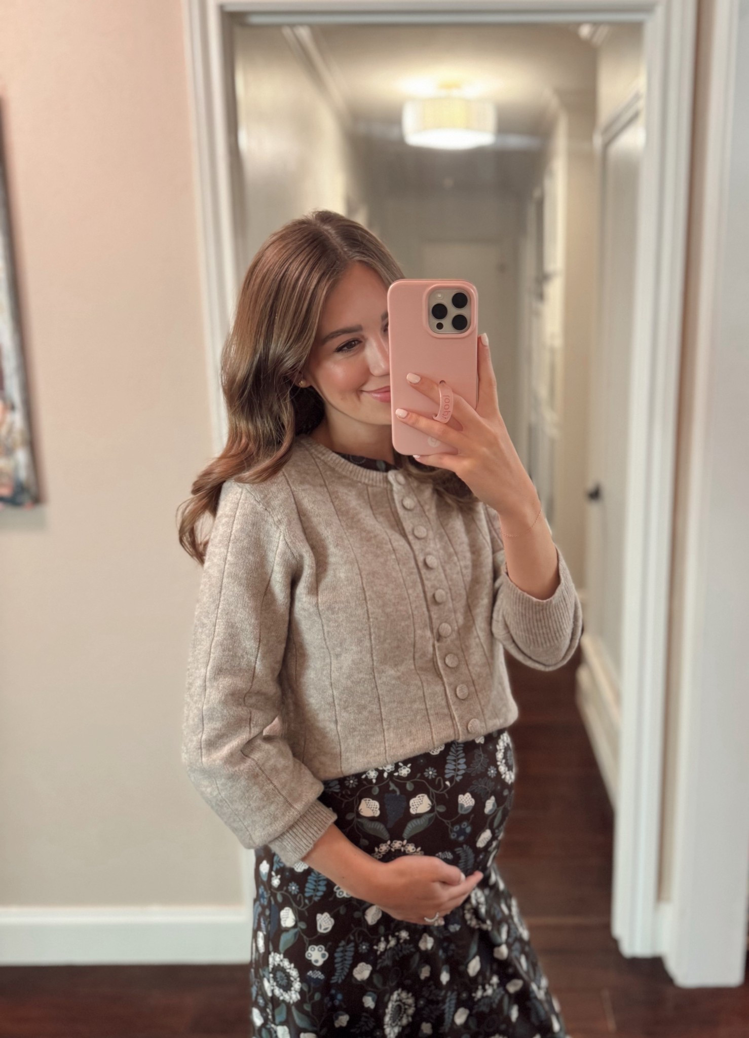 This Hill House dress is a dream - so comfy! ☁️ This color way is sold out but there are a few other colors to choose from. Wearing an XS in both the dress and cardigan. 

#LTKFindsUnder100 #LTKBump