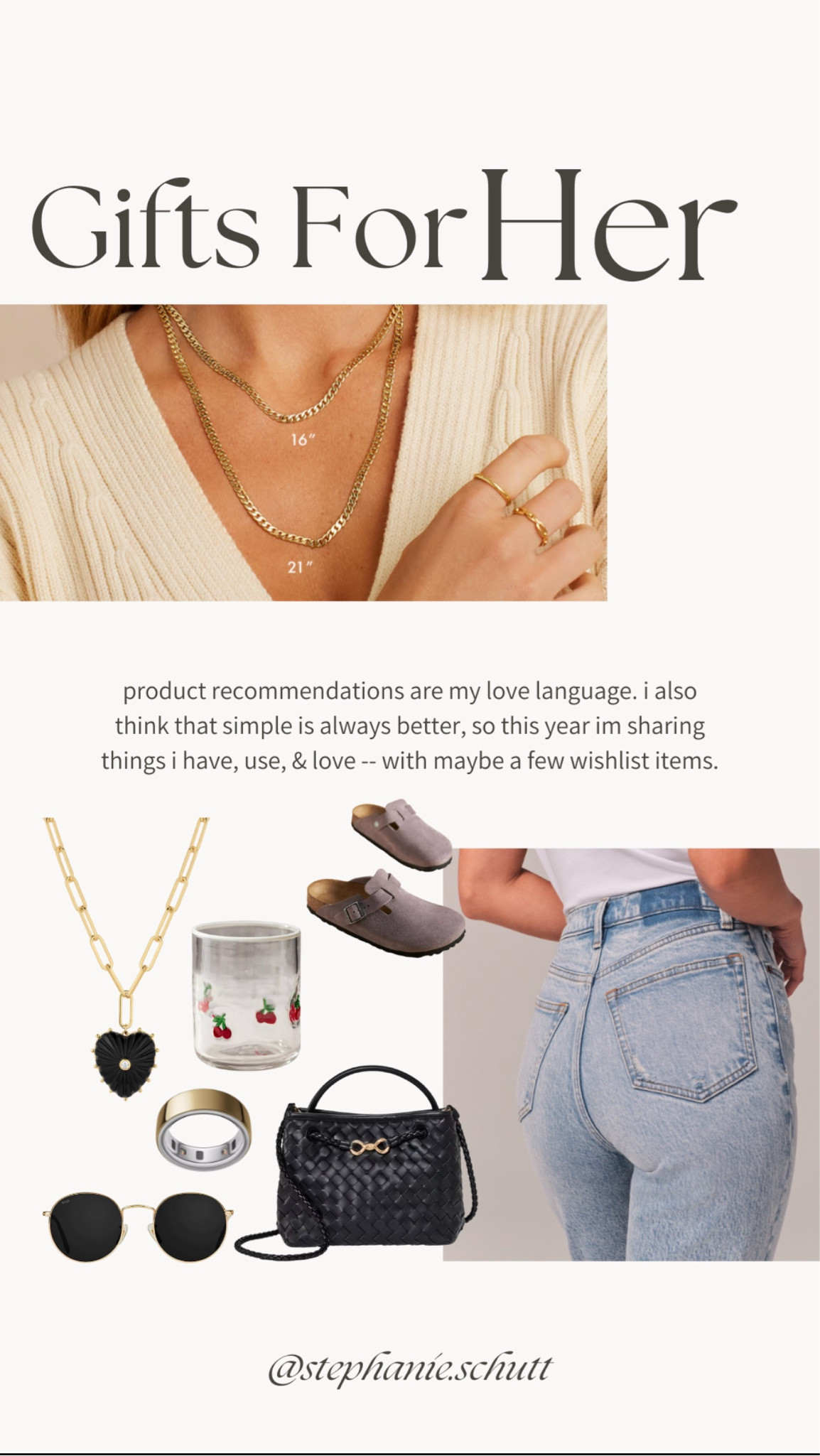 gifts for her 

#LTKGiftGuide #LTKStyleTip #LTKHoliday