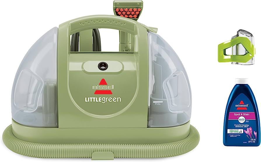 BISSELL Little Green Multi-Purpose Portable Carpet and Upholstery Cleaner, Green, 1400B | Amazon (US)