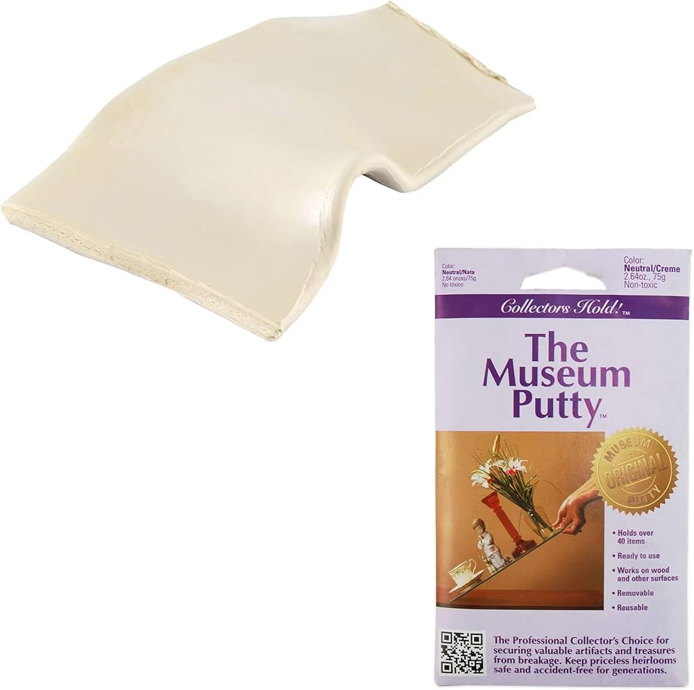Quakehold! 99111 2.64-Ounce Museum Putty, Neutral/Crème , White | Amazon (US)