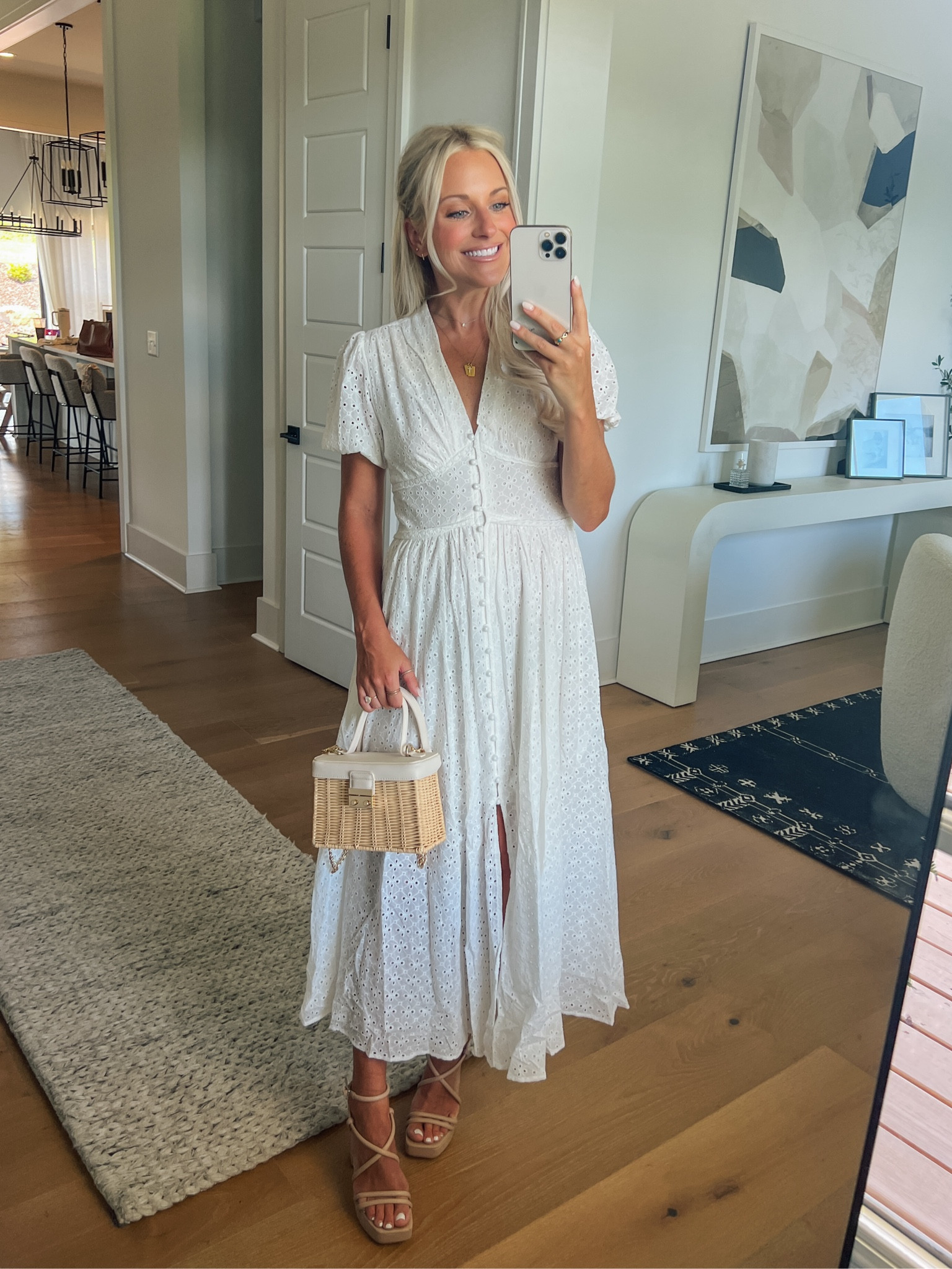 Use KATIES15 for 15% off site wide! Wearing a small — perfect dress for a bride! 

#LTKSeasonal #LTKWedding #LTKFindsUnder100