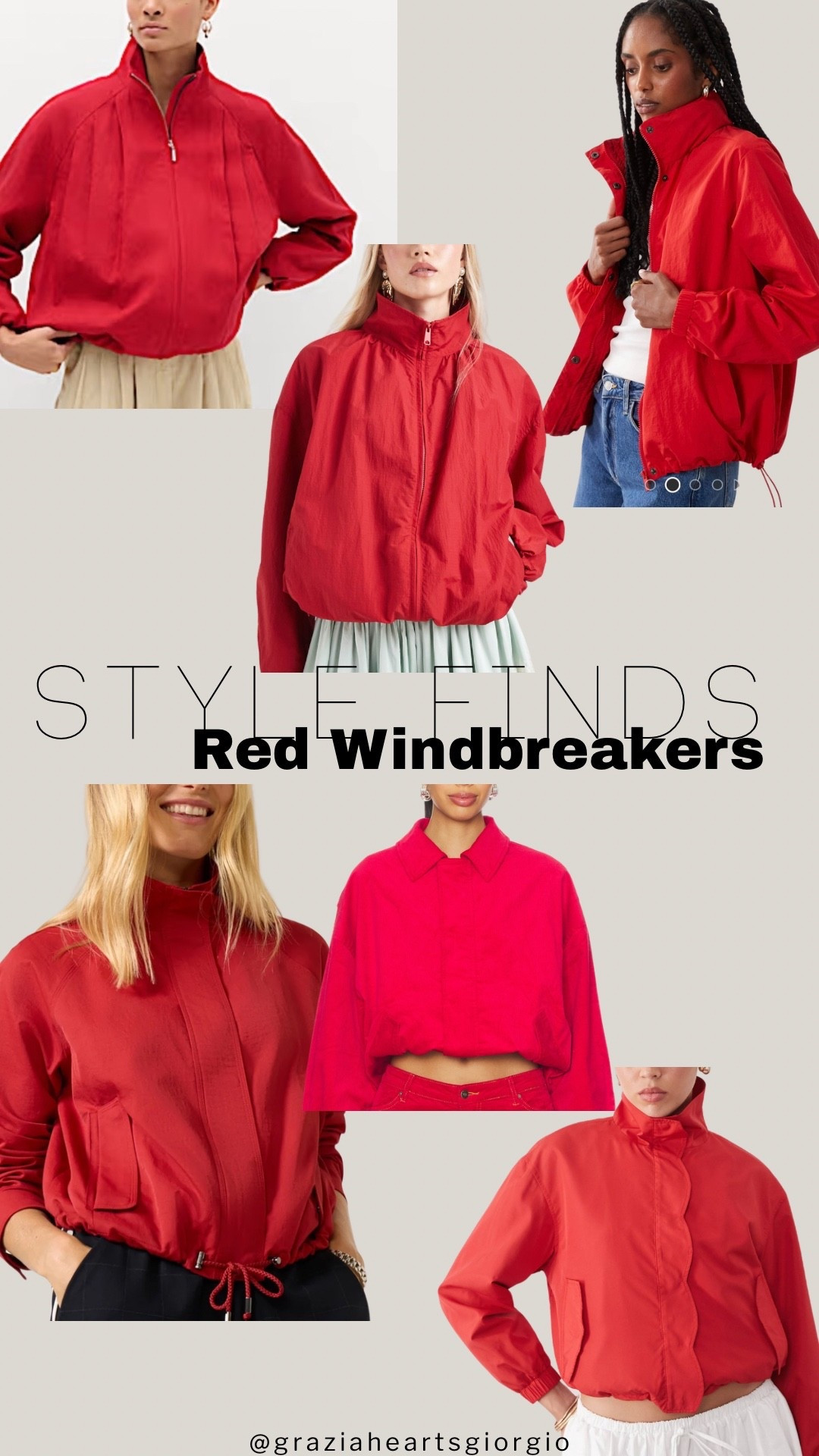Red Windbreaker Roundup