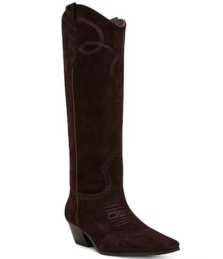 Steve Madden Dollie Suede Western Boots | Dillard's | Dillard's