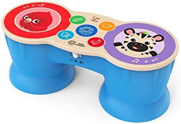 Baby Einstein Upbeat Tunes Magic Touch Wooden Drum​ Musical Toy Ages 6 Months + | Amazon (US)