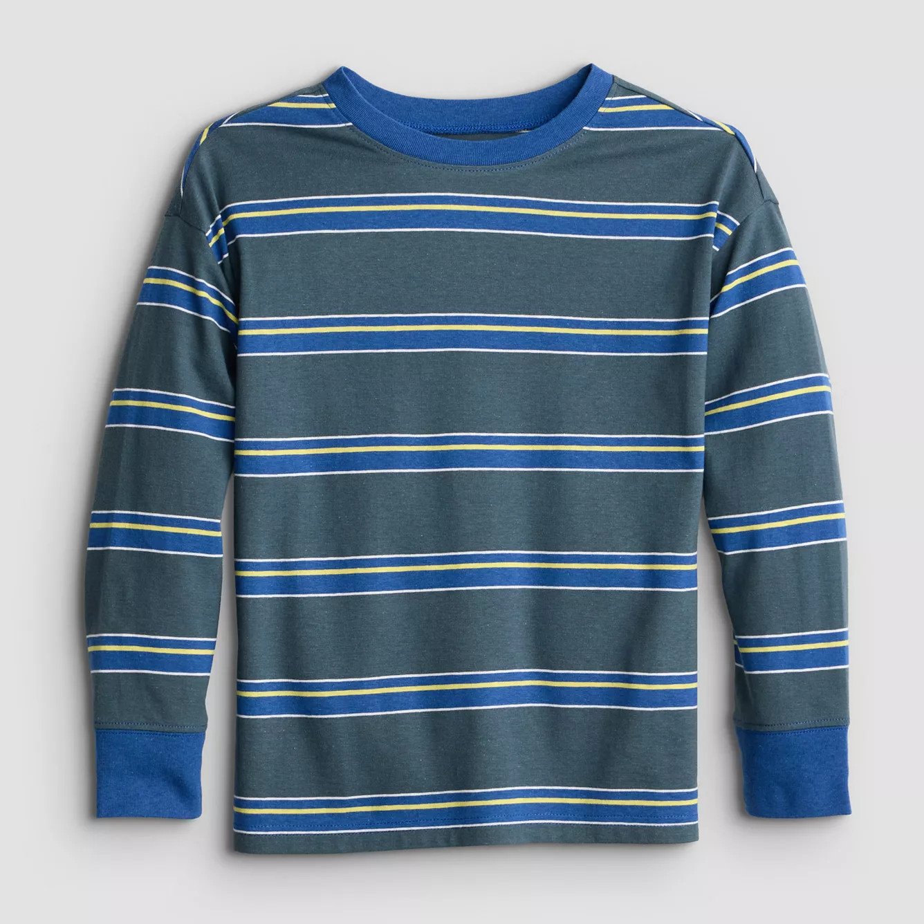 Baby & Toddler Boy Jumping Beans\u00ae Relaxed Stripe Tee | Kohl's