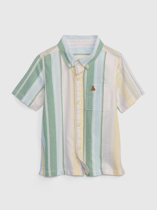 Toddler Striped Button-Down Shirt | Gap (US)