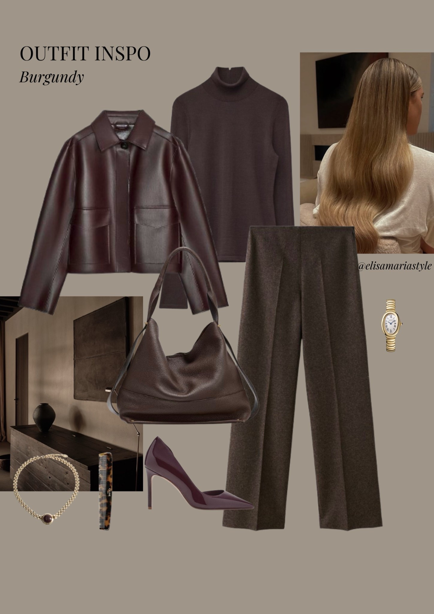 Burgundy and brown inspired outfit for fall 🤎

#LTKshoes #LTKstyletip #LTKautumn