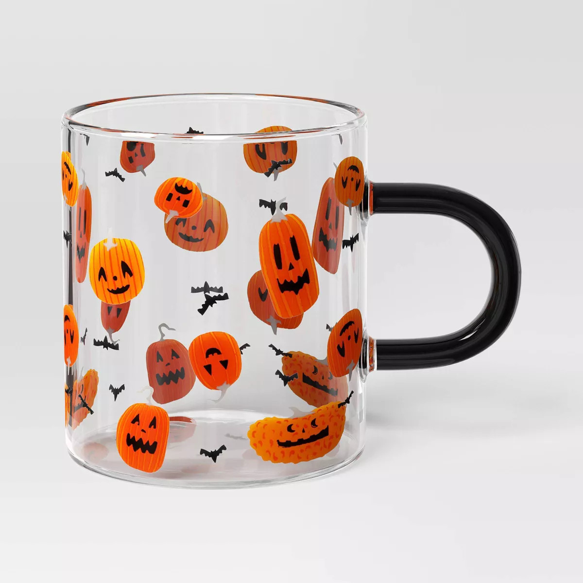 15.2 fl oz Glass Jack-o-Lantern Print Mug - Hyde and EEK! Boutique™ | Target
