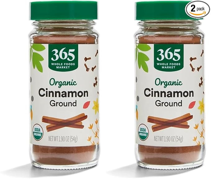 365 by Whole Foods Market, Organic Ground Cinnamon, 1.9 Ounce (Pack of 2) | Amazon (US)