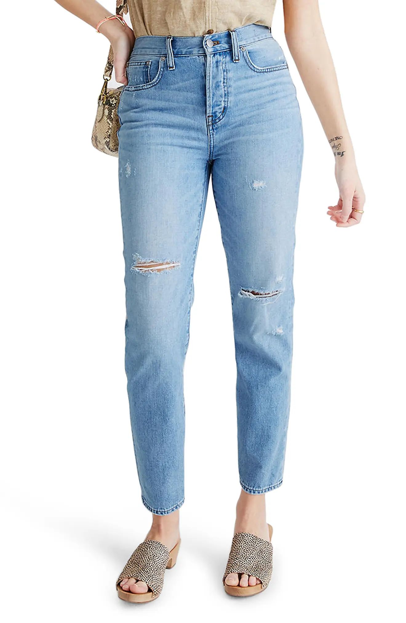 Women's Madewell The Perfect Vintage Jean, Size 24 - Blue | Nordstrom