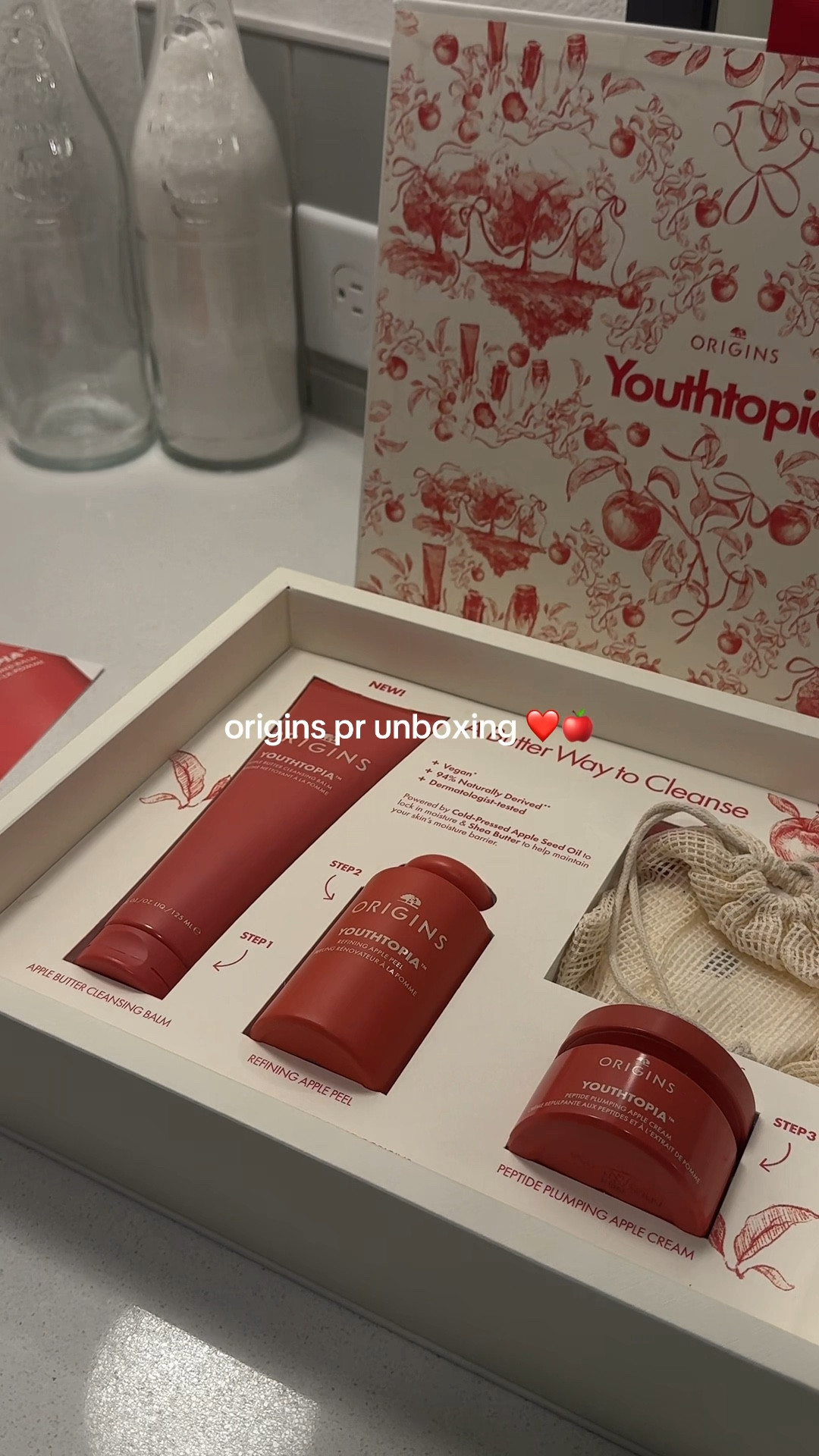 Origins youthtopia Apple collection #skincare