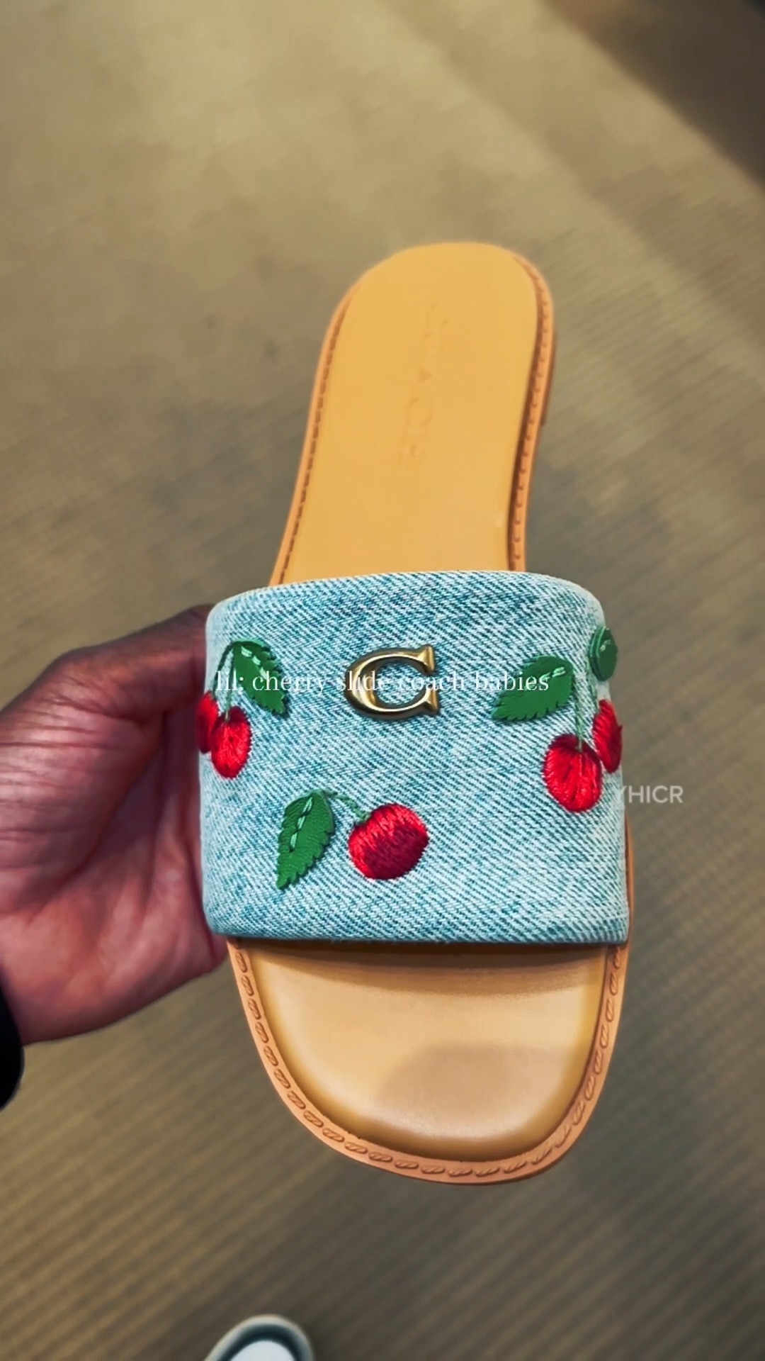 lil cherry coach babies tufffff
Slides(

cherry bag slides
charms the whole cherriessssss

 #coach #coachslides 

#LTKmomlife #LTKootd