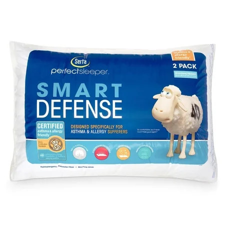 Serta Perfect Sleeper Standard/Queen Bed Pillow (2 pack) | Walmart (US)