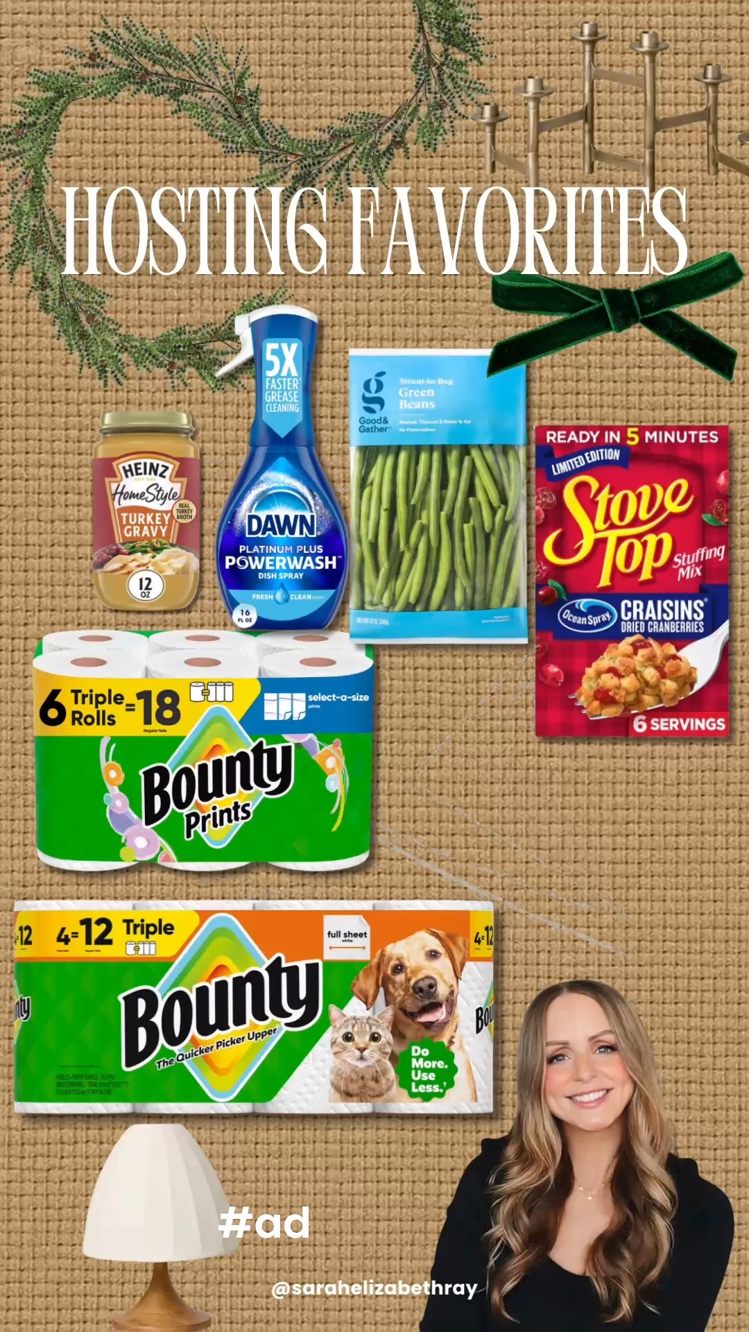 #ad Hosting season is here! 🤎✨ Sharing my go-to Target favorites that make entertaining easy — from Bounty paper towels to Dawn Powerwash, Heinz turkey gravy, Stove Top stuffing mix & sweet Craisins. Everything you need to make your holiday hosting effortless and delicious! 🍽️ Shop my holiday hosting picks on LTK! #targetpartner #ad #TargetFinds #TargetStyle #DawnPartner #CascadePartner #BountyPartner #HeinzPartner
@Target @mycascade @dawndishwash @bountypapertowels @heinz  #velveetapartner @velveeta 

#LTKstorytime #LTKdayinmylife #LTKHoliday