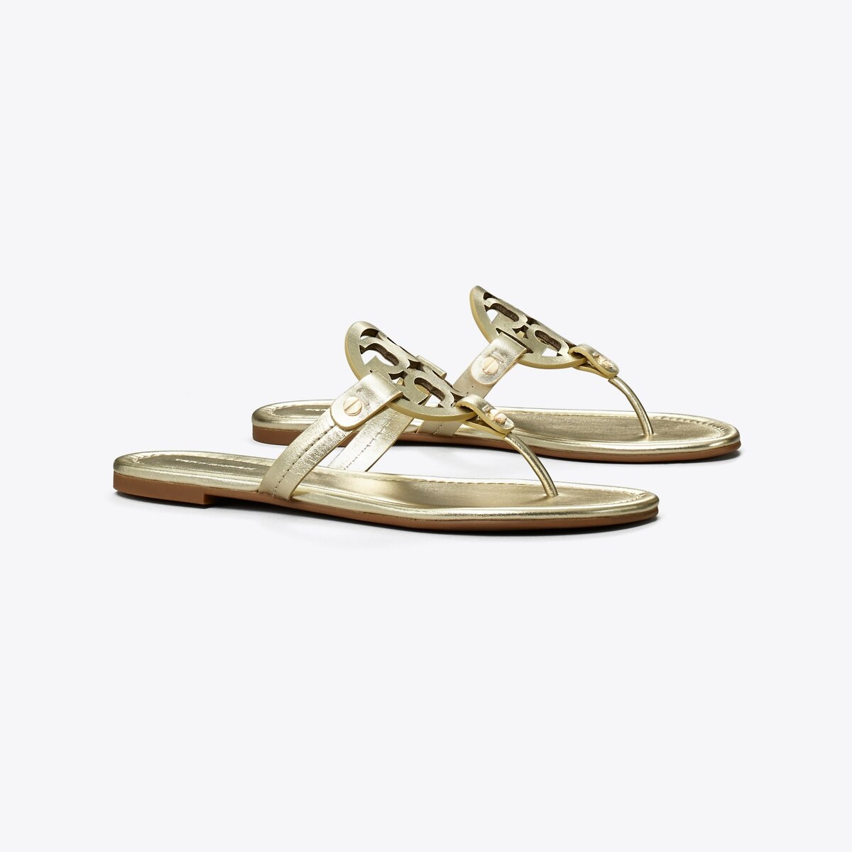 Miller Sandal, Metallic Leather | Tory Burch (US)