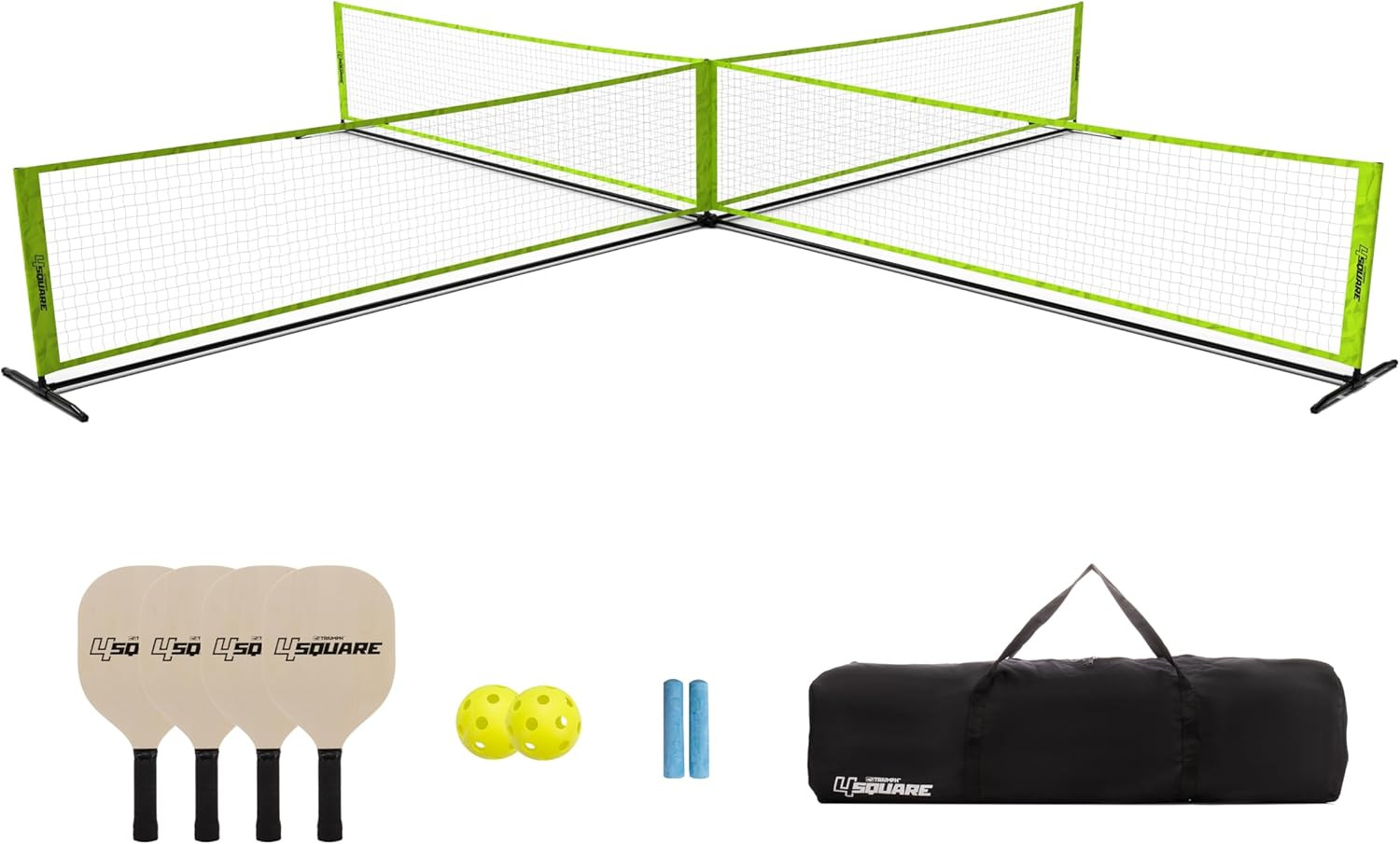 Triumph Sports 4 Square Volleyball/Badminton Combo and Pickleball Combo Accessories Included - Mu... | Amazon (US)