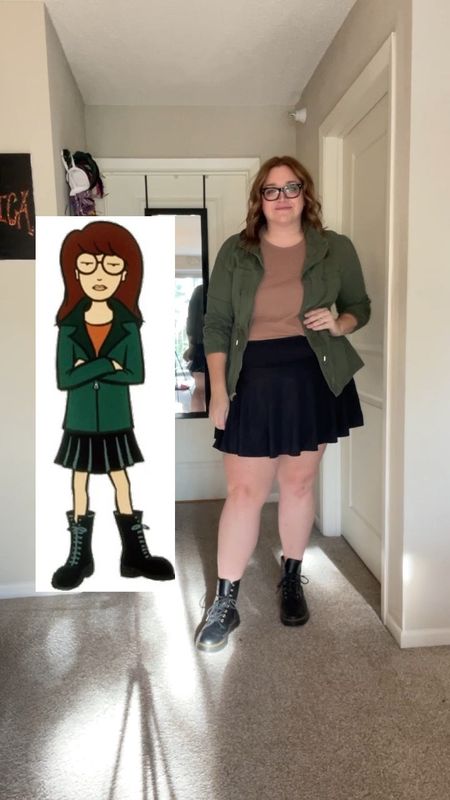 Cartoon Cosplay Series : Daria Morgendorffer I feel like this outfit is a mix of Daria and Quinn - Daria’s vibe…but cute 😂

#LTKcurves #LTKstyletip #LTKFind
