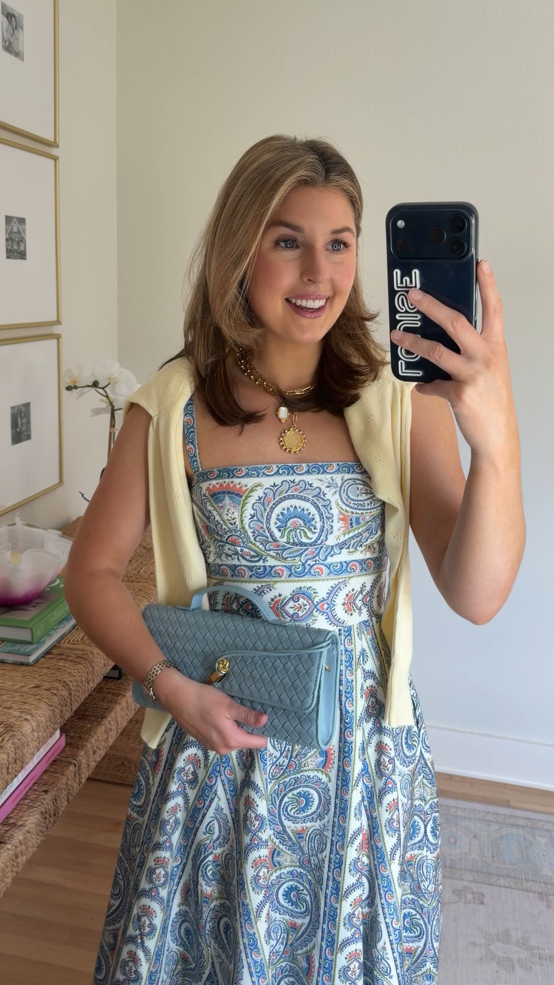 Perfect outfit for a baby shower or bridal shower! Wearing a S